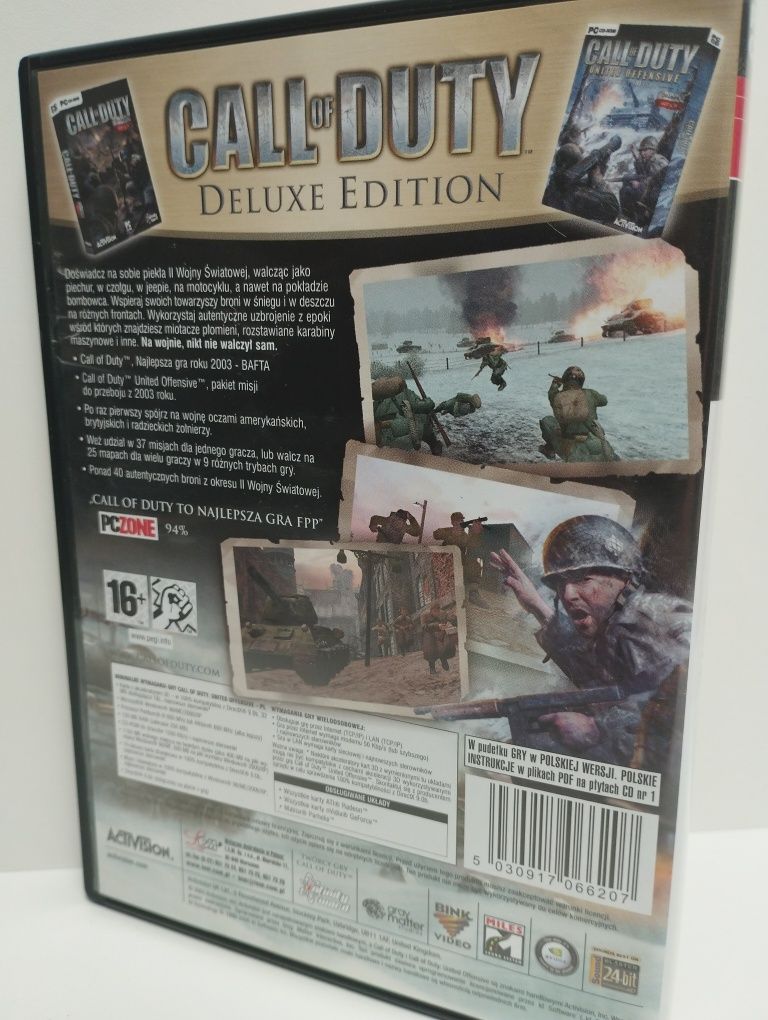 Gra PC Call of Duty deluxe edition PL