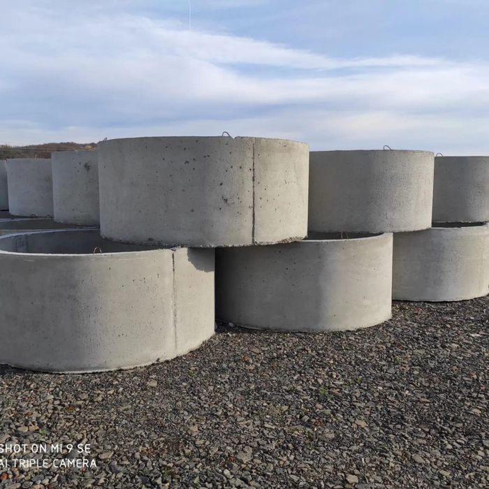 Бетонні кільця та лотки