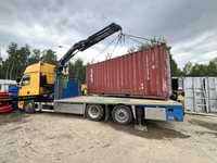 Transport HDS relokacja maszyn montaż konstrukcji transport kontenerów