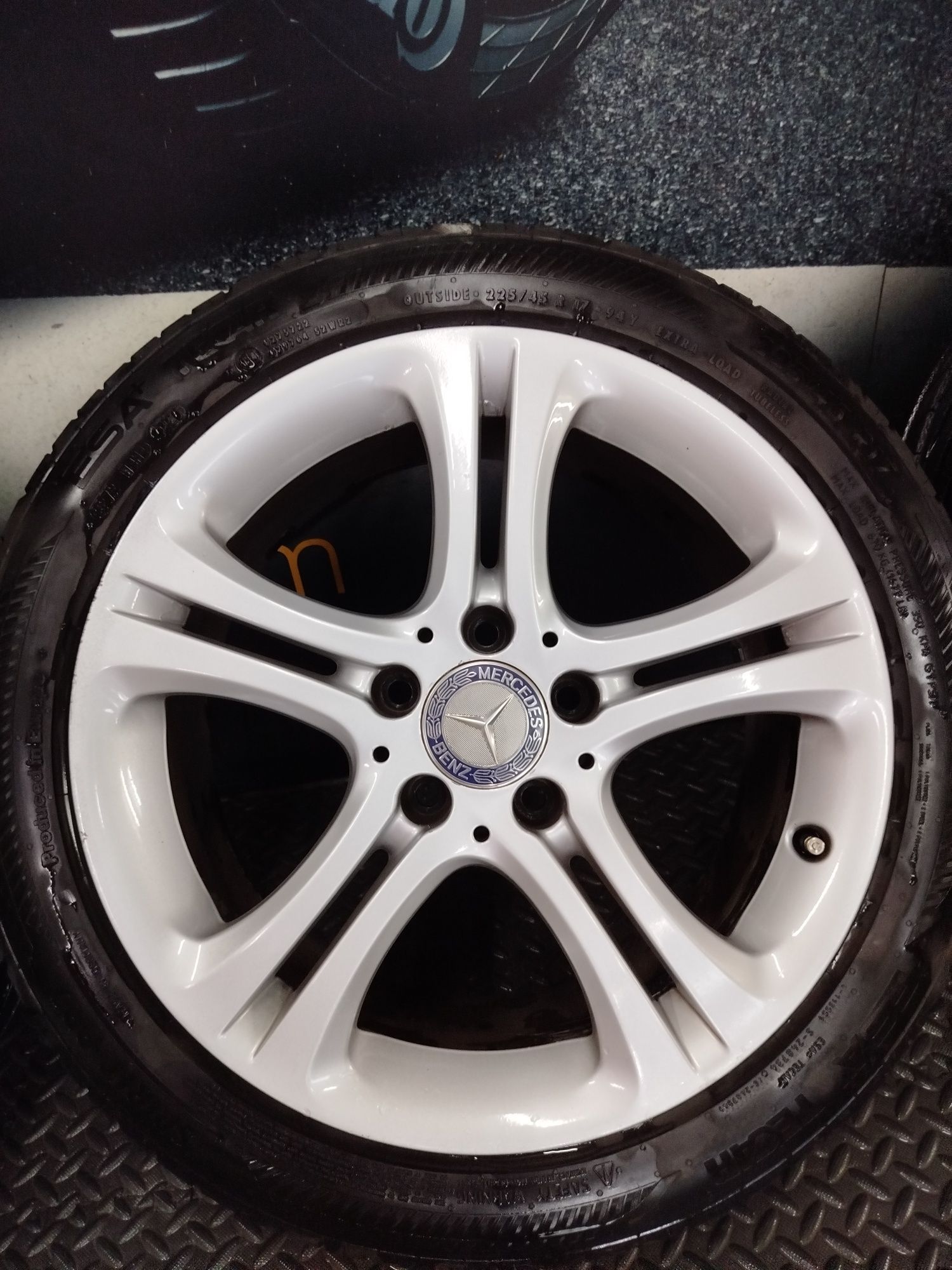 Jantes 17" originais Mercedes Class A