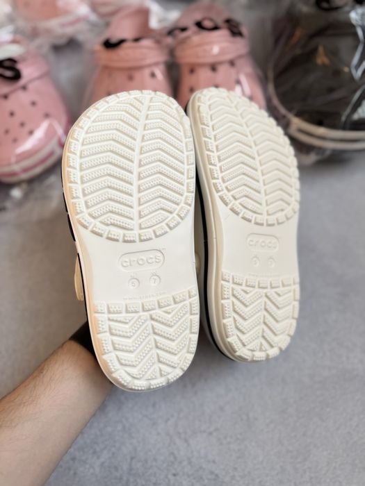 Кроксы Crocs Bayaband Clog White Білі Крокси Тапки Сабо