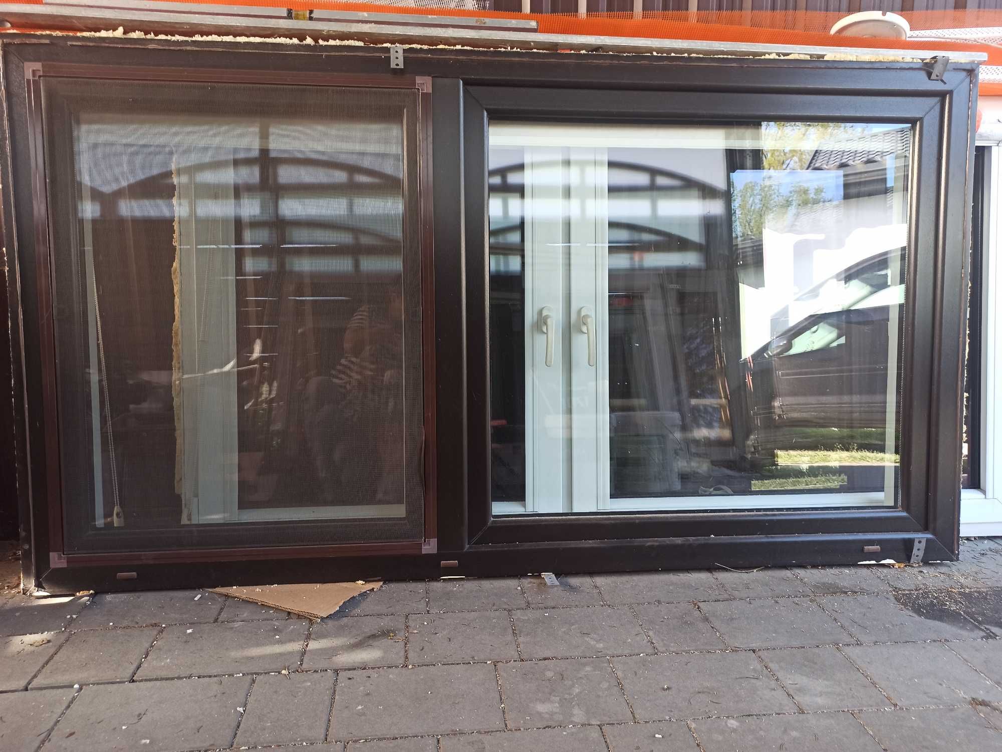 OKNA używane 3 szt. 206/113 dwuskrzydłowe
