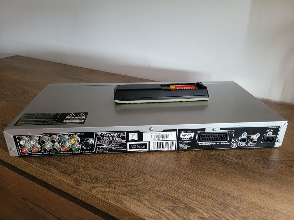 Pioneer DV 585 A + Pilot - Odtwarzacz CD DVD-audio SACD . Płyty Kasety