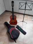 Gitara 3/4 Ever Play EV-122 + Pokrowiec + stojaki na gitarę i nuty