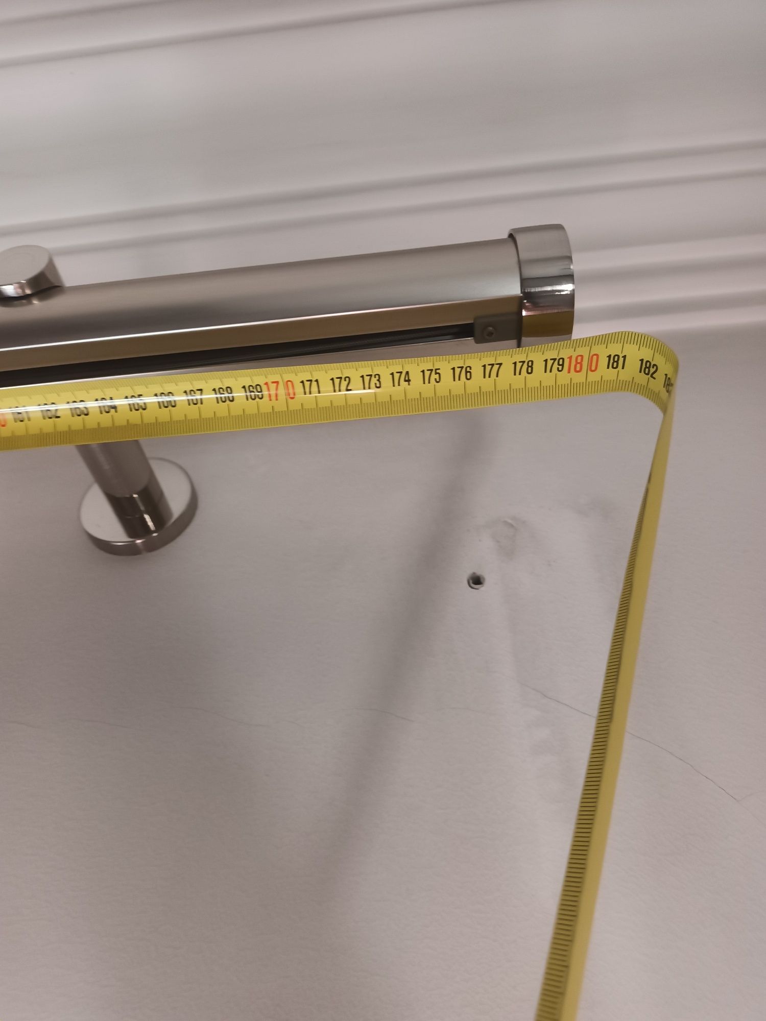2 Varões cortinas em inox