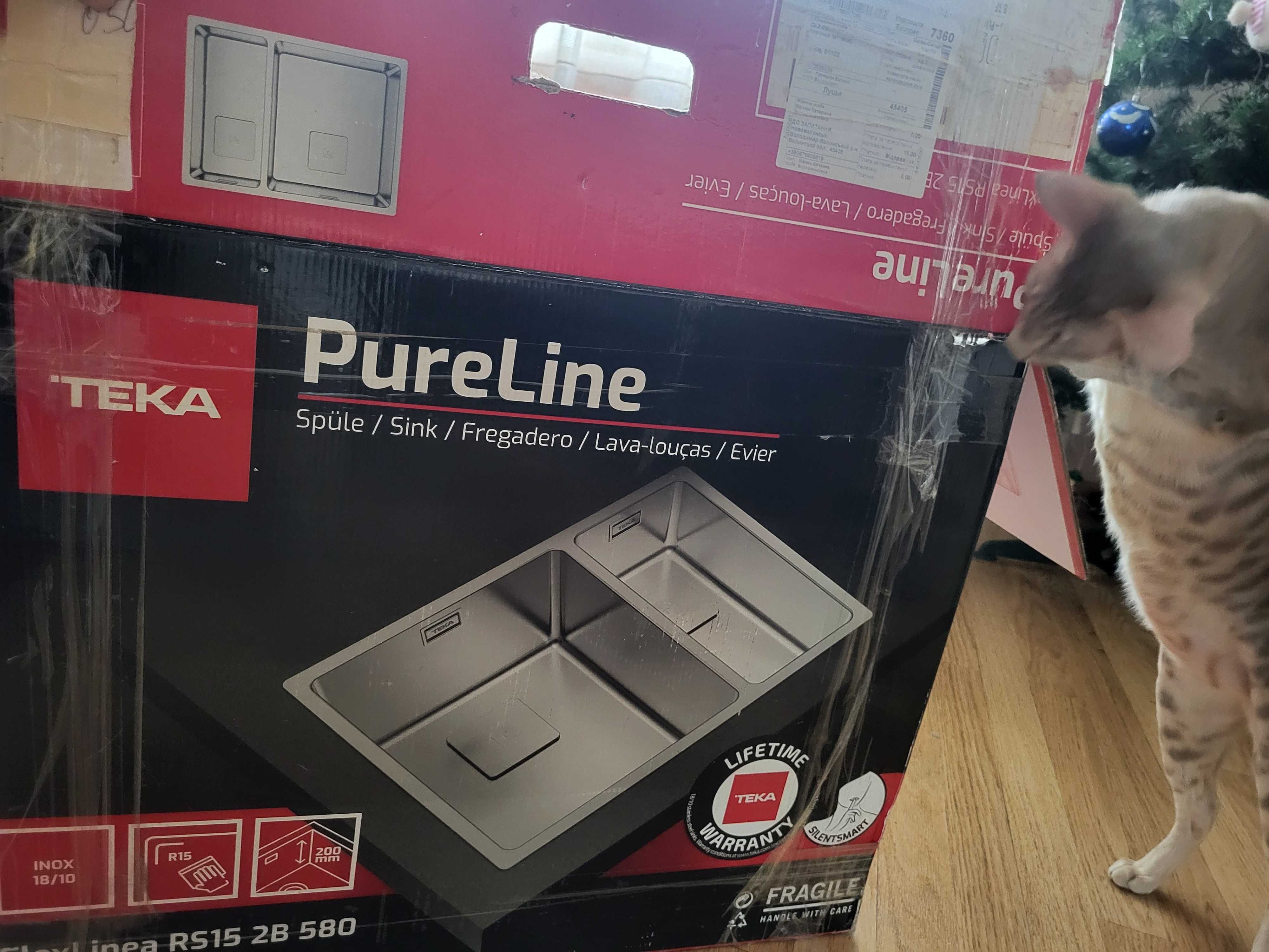 Мийка з нержавіючої сталі Teka FlexLinea RS15 2B 580 (Іспанія)