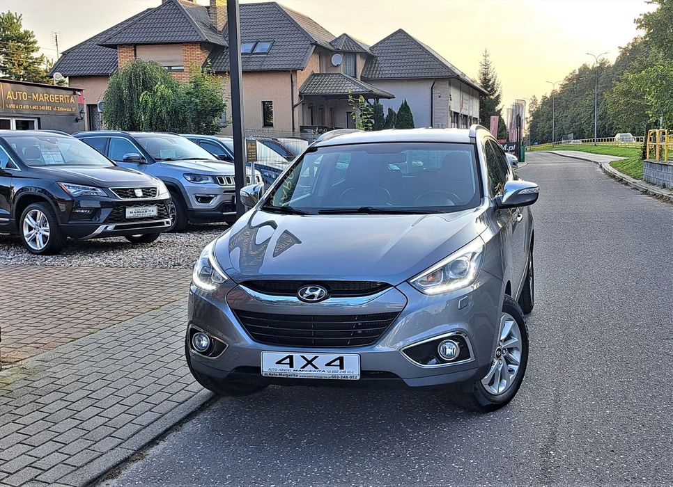 Hyundai ix35 2.0CRDI*184KM*4x4*Navi*Kamera*Skóry*4xGrzaneFotele*Xenon*Piękny