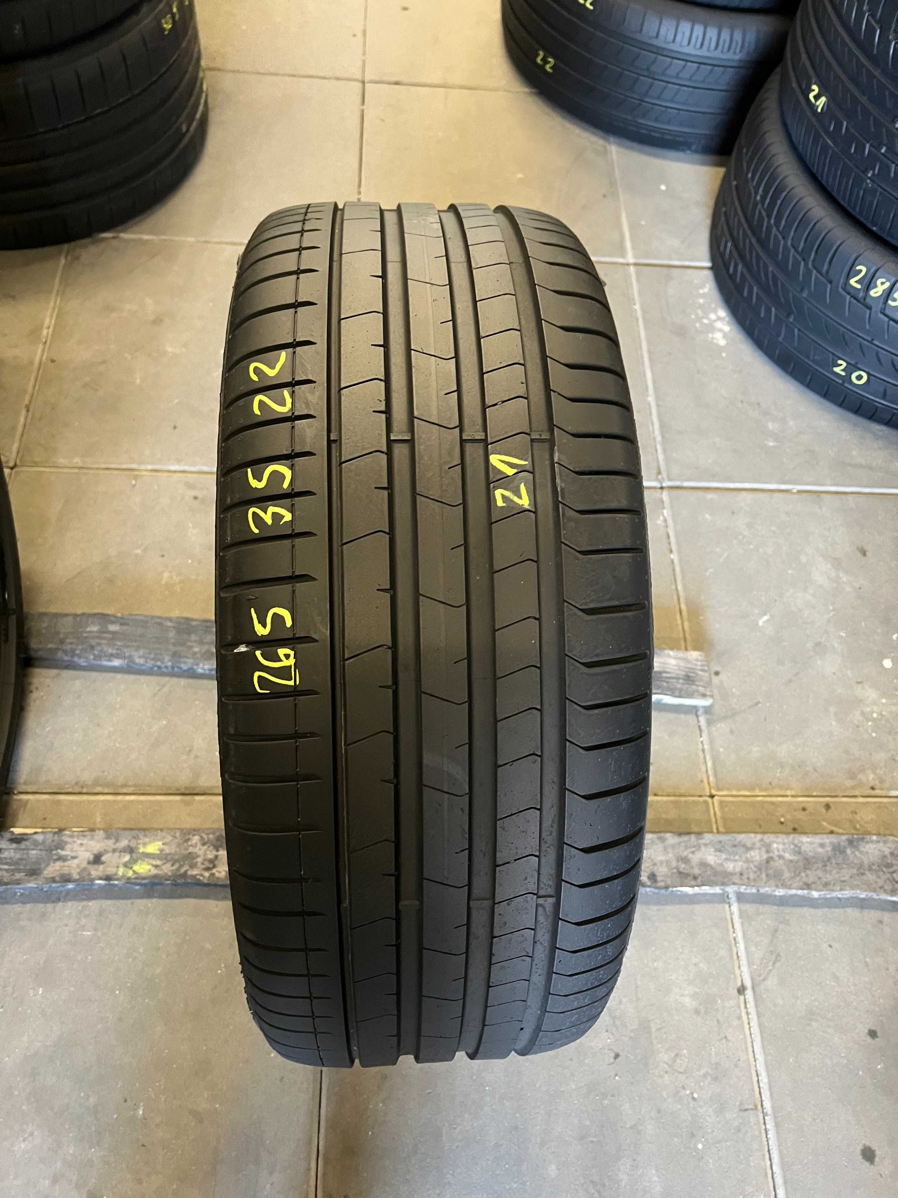 Opona letnia 265/35/R22 Pirelli P Zero PZ4 / 2021r  - 1 sztuka