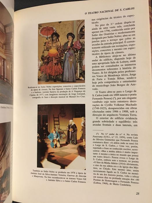 História da Música / O Teatro Nacional de S. Carlos