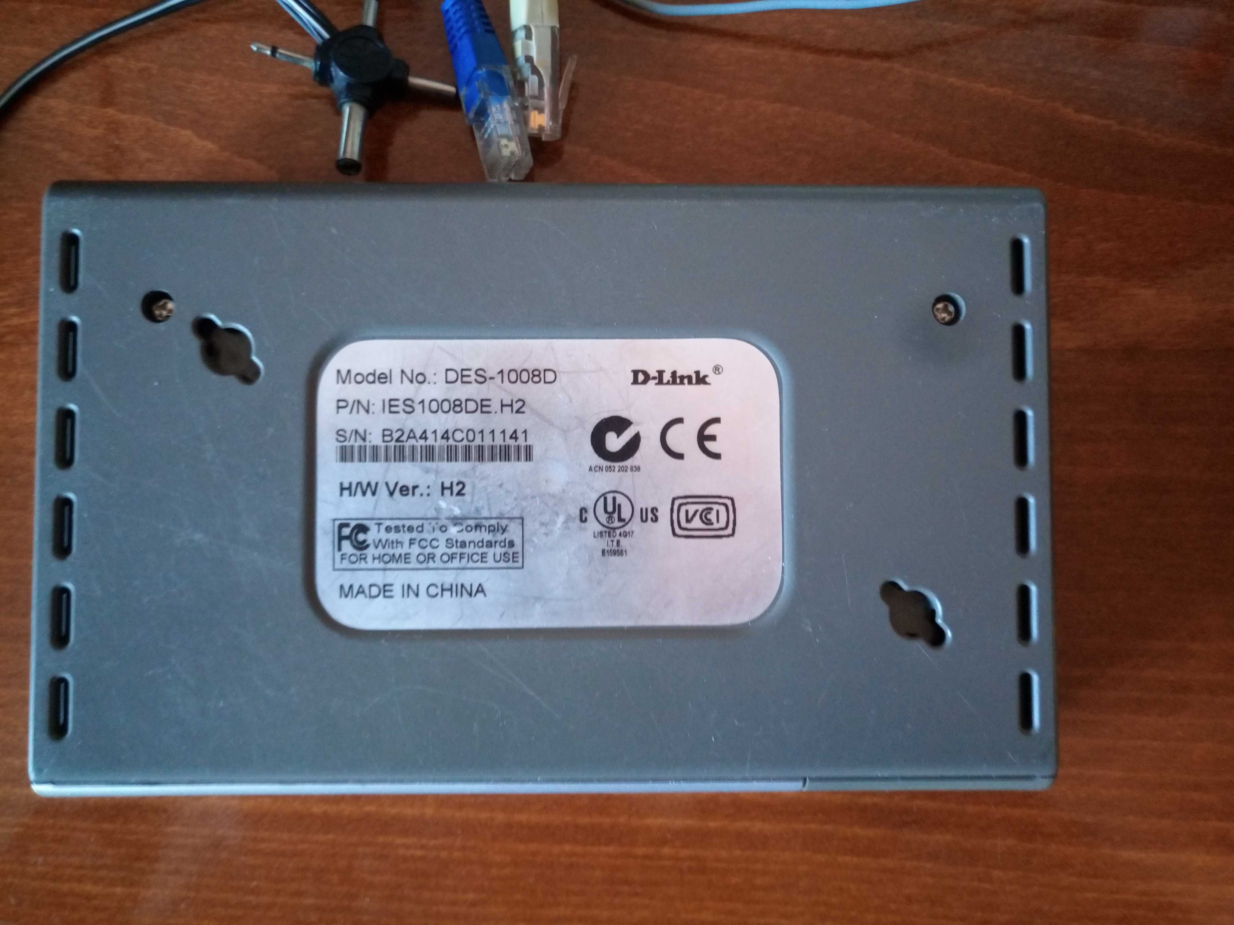 D-Link Des-1008D, маршрутизатор