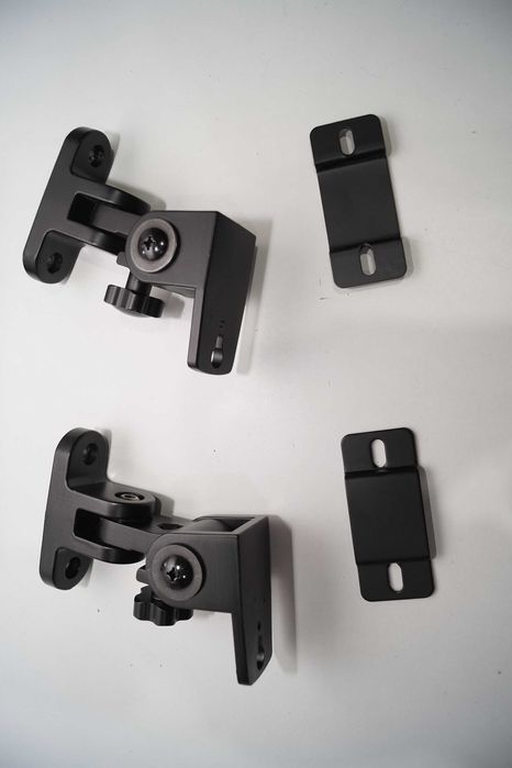 2 sztuki Uniwersalny uchwyt metalowy wspornik na głośnik ścienny 1para