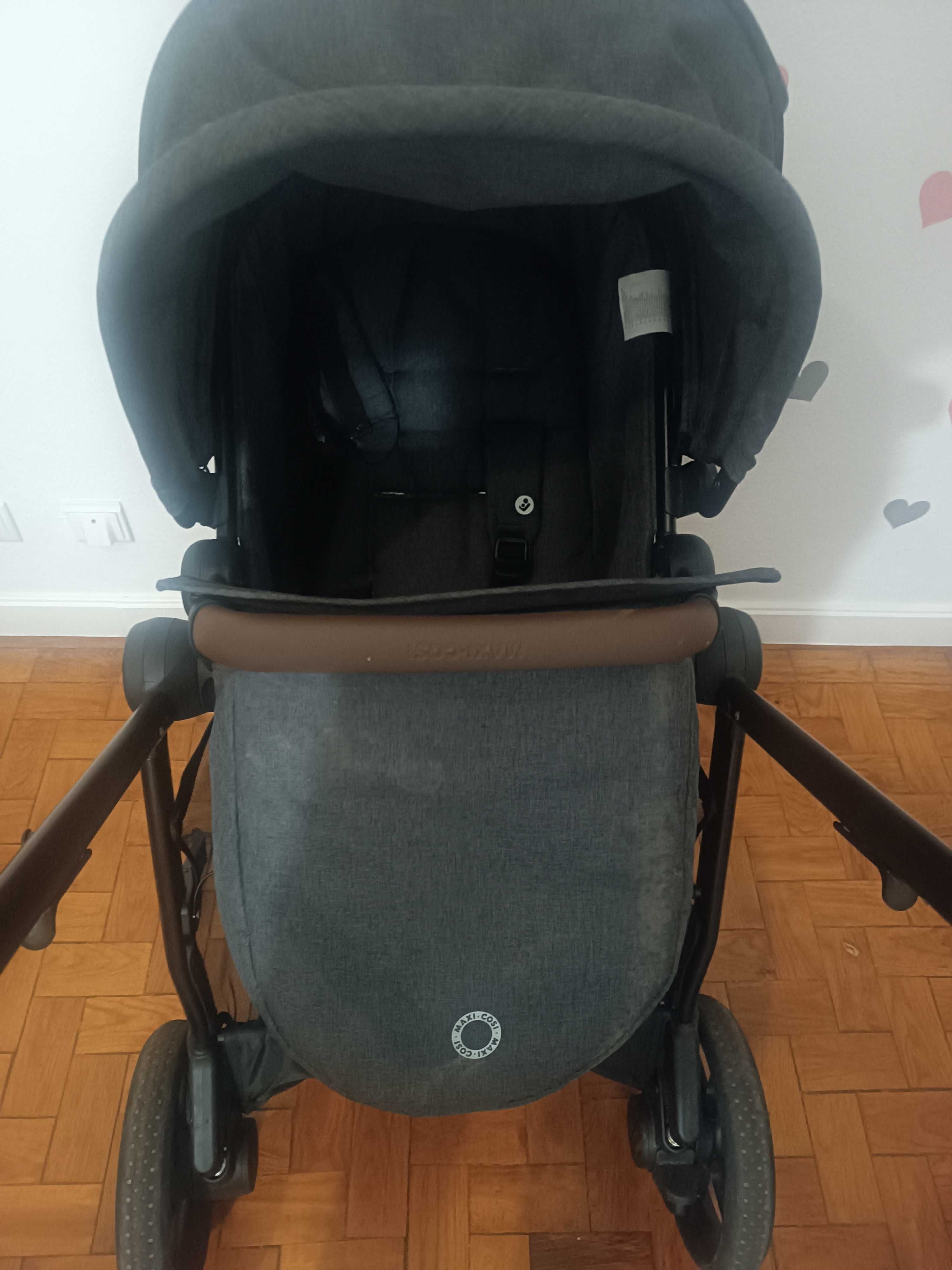 Carrinho de bebe trio