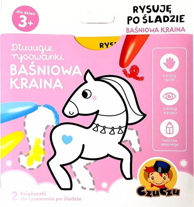 Czuczu. Dłuuugie Rysowanki. Rysuję Po Sladzie. Baśniowa Kraina Nowa