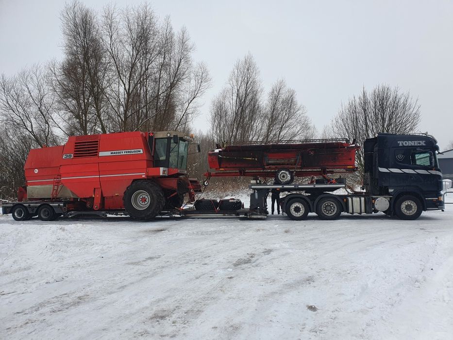 Transport kombajnów,sieczkarni,maszyn,domków, gabarytów,