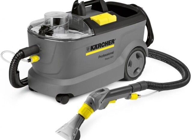 Полная комплектацыя пылесос Моющий KARCHER PUZZI 10/1 c пузи химчистка