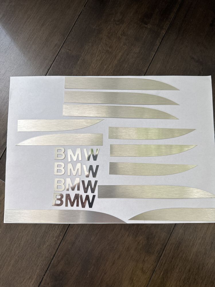 Накладки для порогов BMW F10
