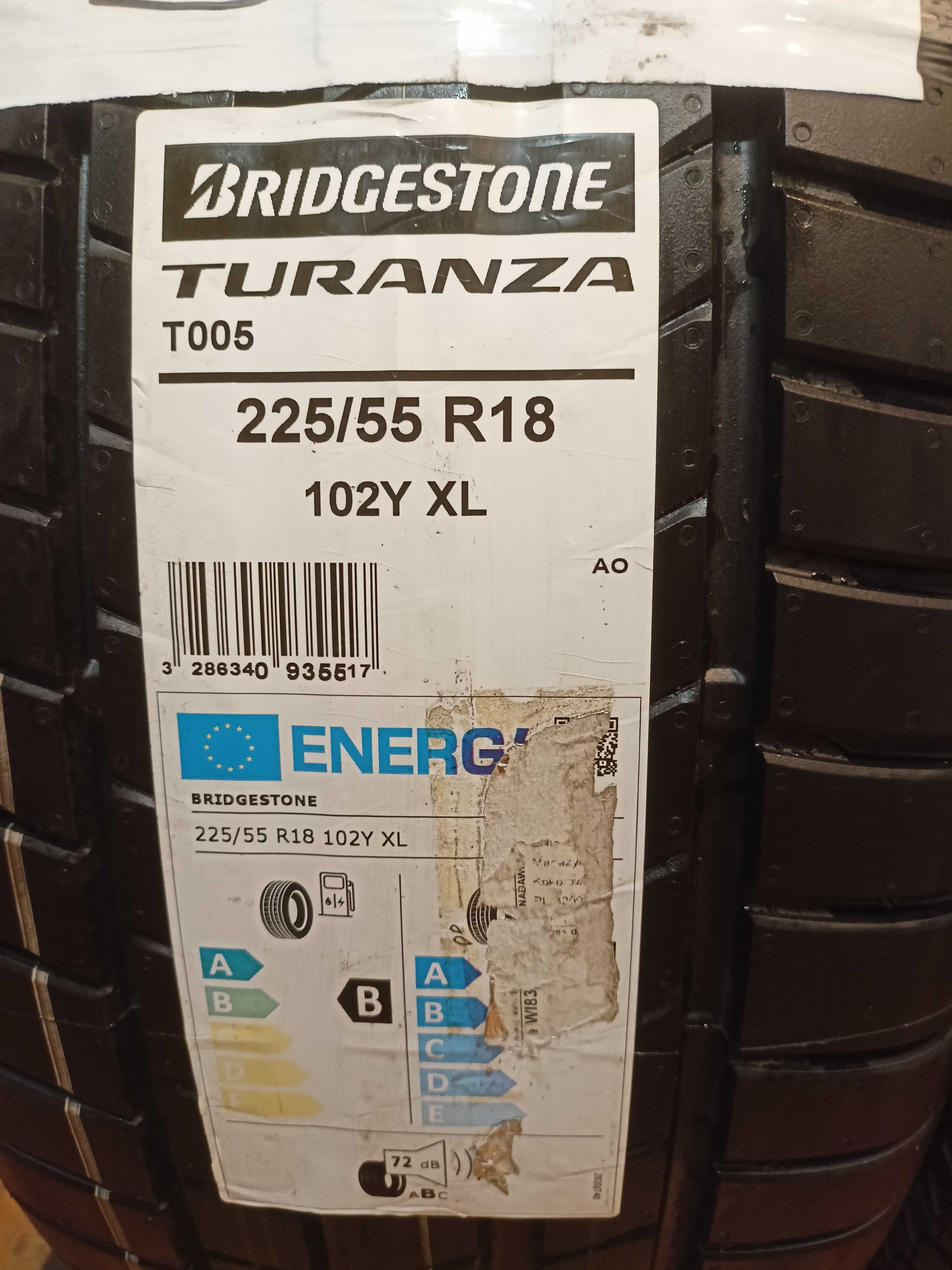 Bridgestone Turanza T005 225/55R18 102Y XL