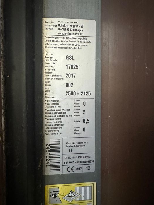 Brama garażowa  Sprzedam