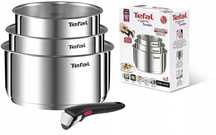 Tefal INGENIO EMOTION Garnki 16/18/20 stał nierdzewna INOX indukcja