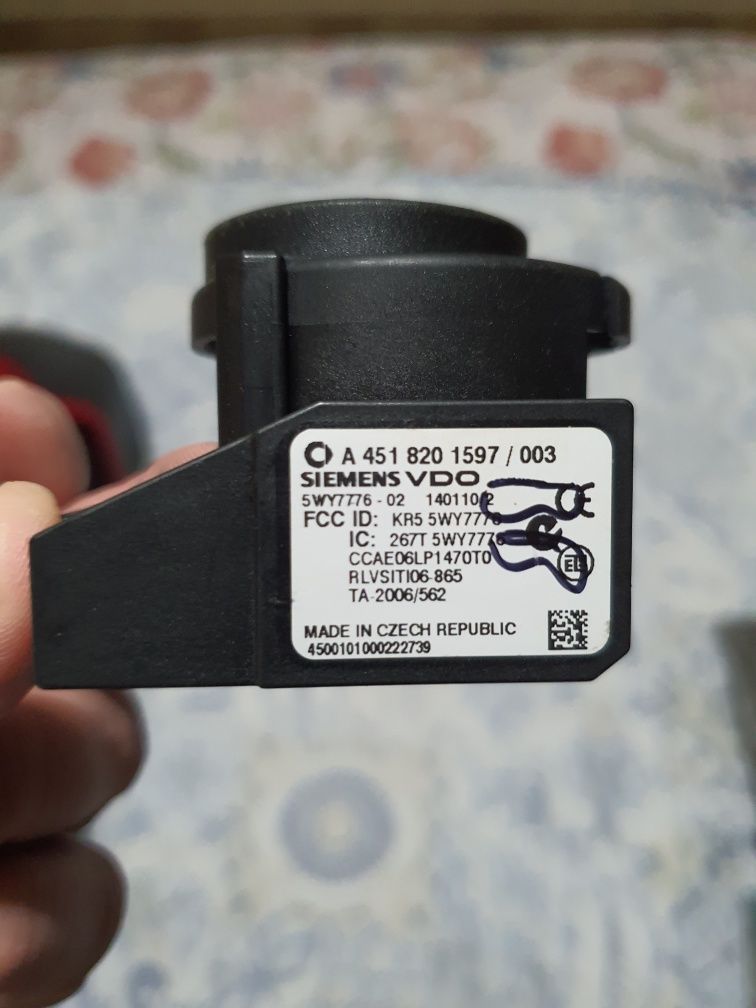 Conjunto de Centralinas Smart 451 Cdi