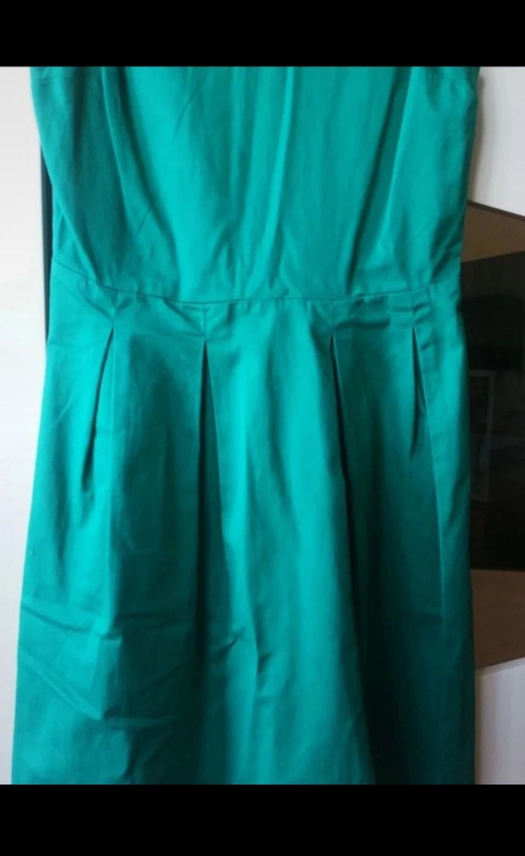 Vestido verde camaieu