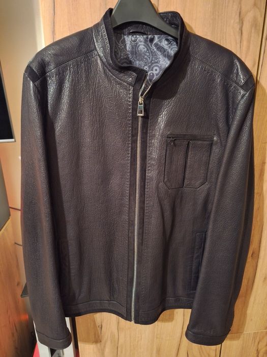 Kurtka ze skóry bawołu