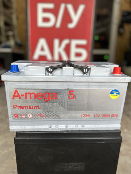 Акумулятор акб Amega 100Ah б/у