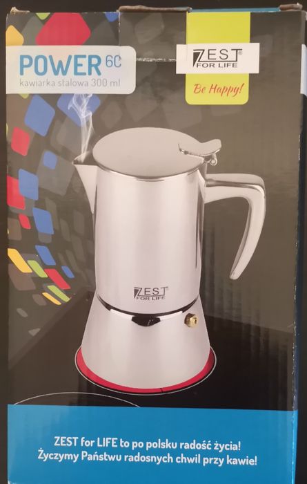 Kawiarka POWER Zest for Life 6 filiżanek