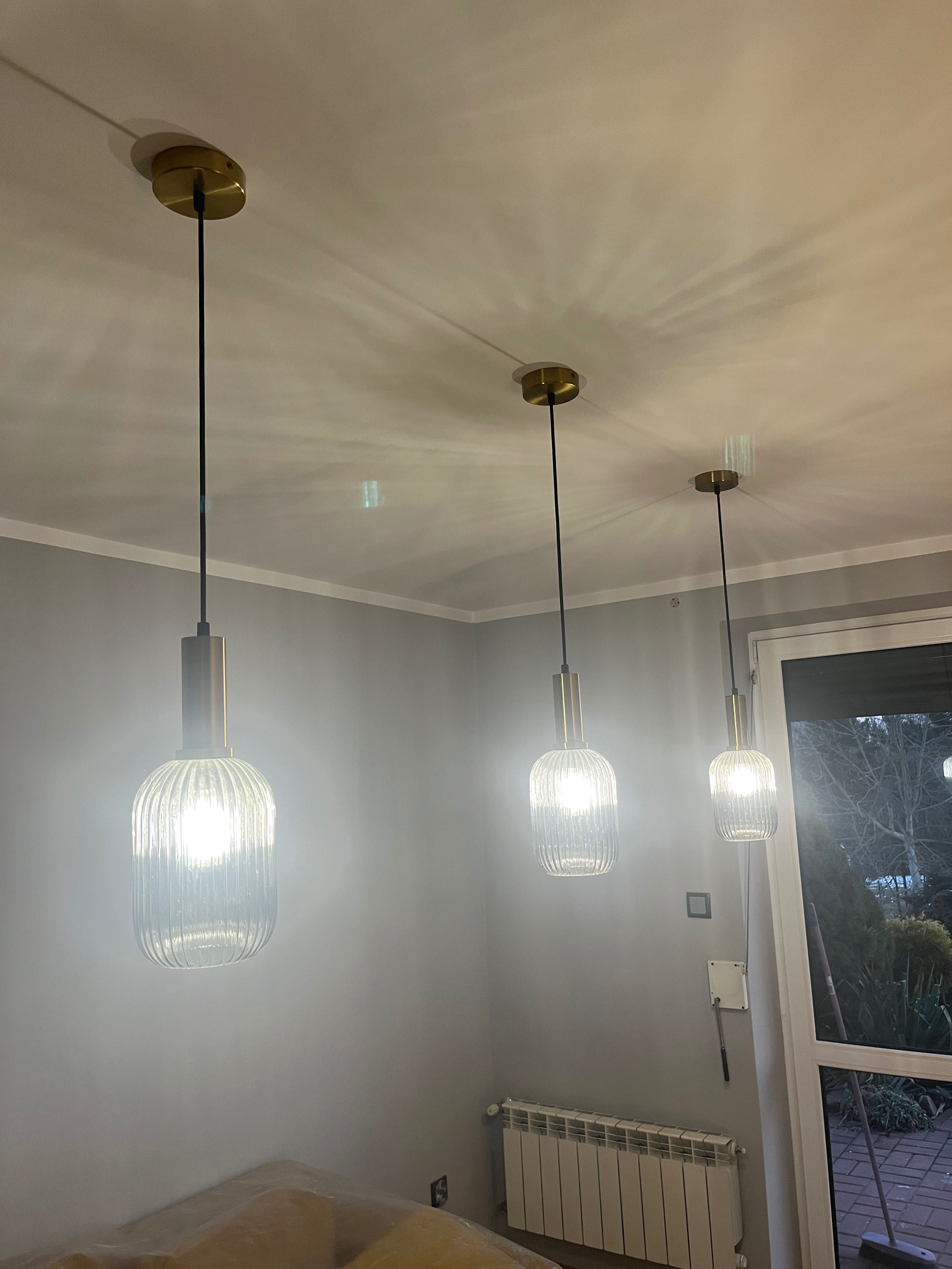 Lampy wiszące 3 sztuki