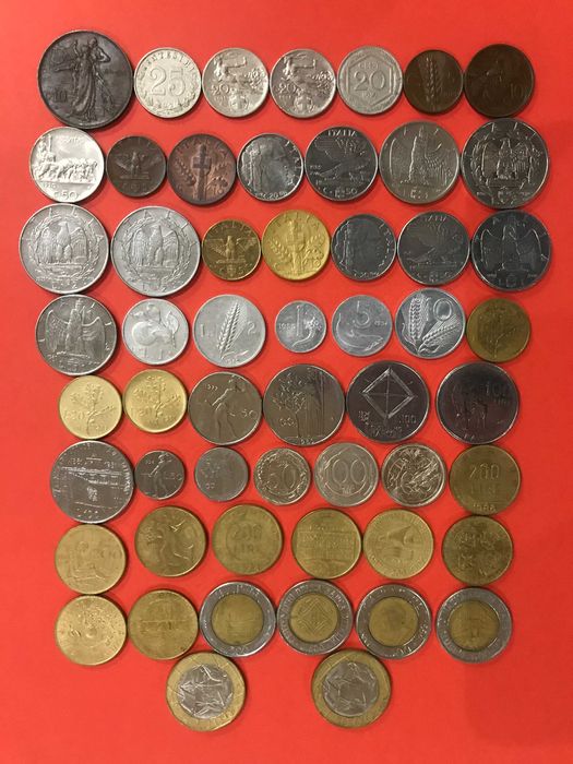 Монети Італії, Португалії, Іспанії, монети Португаліїї 100, 200 ескудо