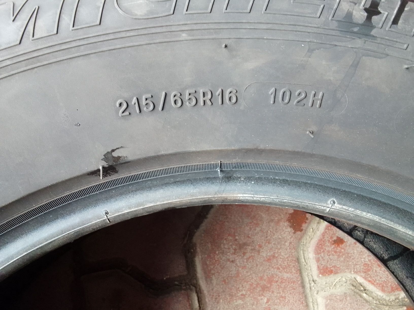 Opona letnia 215/65r16 MICHELIN 2023r 6mm