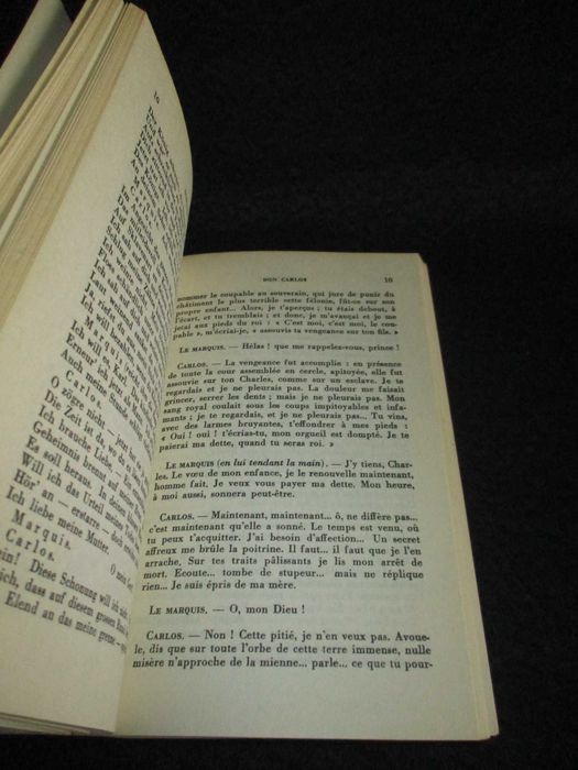 Livro Don Carlos Friedrich von Schiller