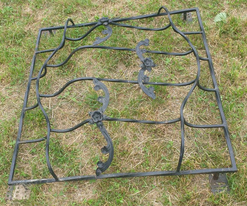 Krata ozdobna stalowa metalowa kuta okienna 201x100