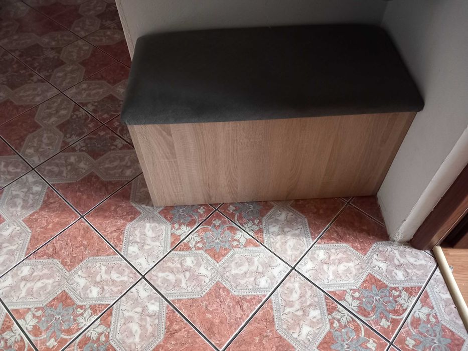 Skrzynia d przechowywania siedzisko do przedpokoju