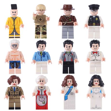 Набір Фігурки для Лего, 12 шт (код 130)