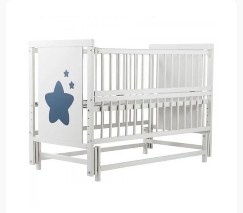 Дитяче ліжко Зірочка + матрас в подарунок