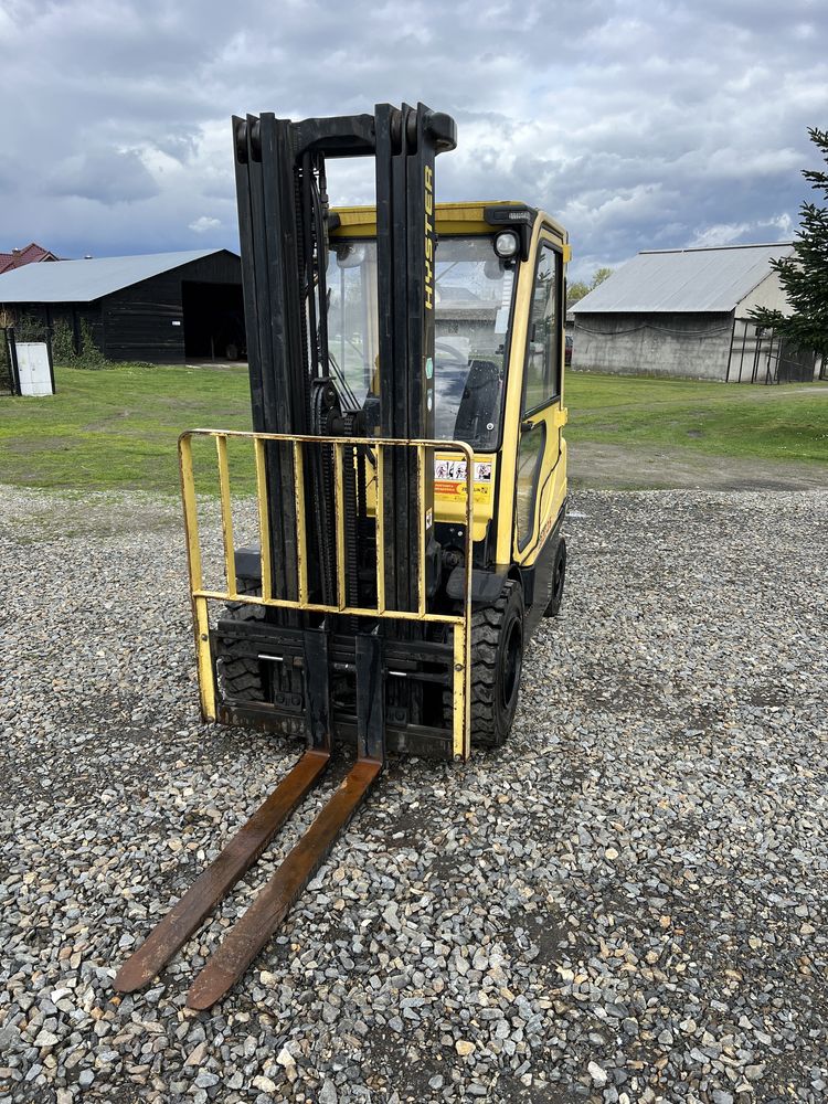 Wózek widłowy Hyster H2.5FT , 2008r. triplex 4950 mm 5400mth