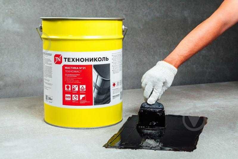 Мастика кровельная №21 Технониколь.