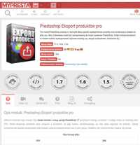 Moduł Export Products Pro MYPRESTA