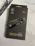 SSD MSI Spatium M390 500GB / Nvme / M.2 SSD / Гарантія до 2027 року!
