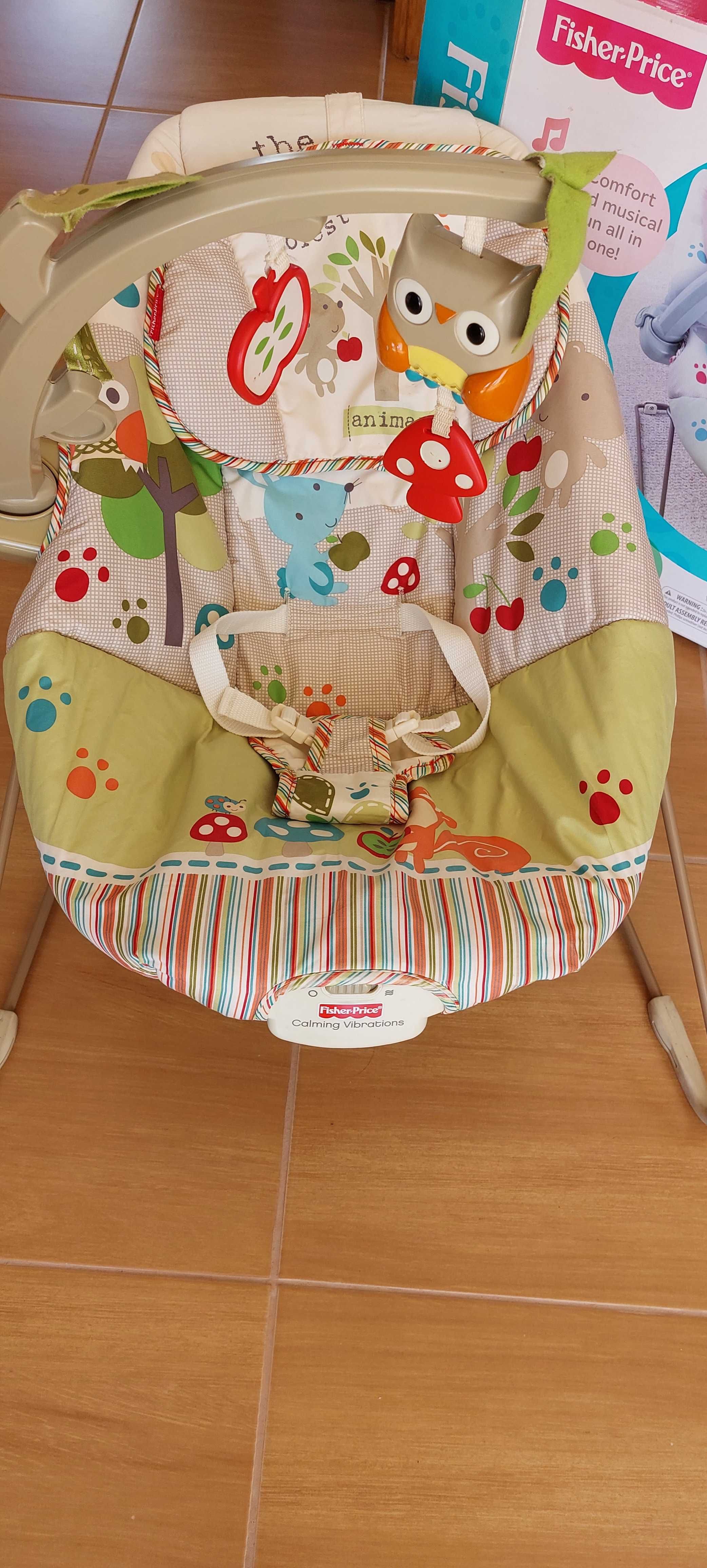 Espreguiçadeira de bebé Fisher Price [em bom estado]