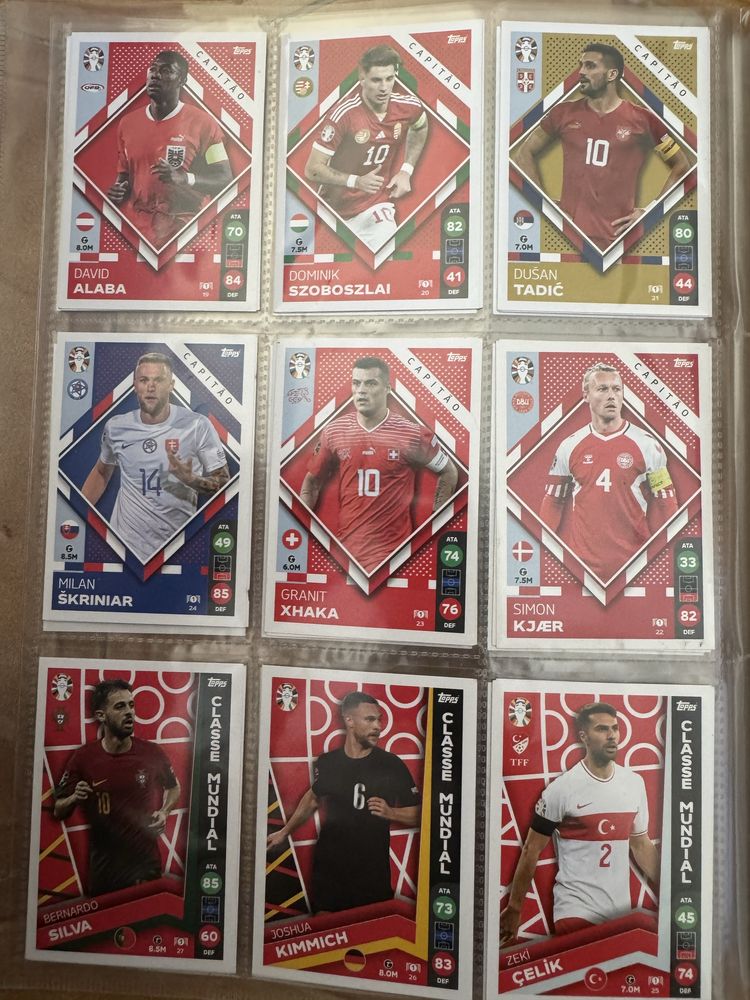 Colecao completa topps lidl