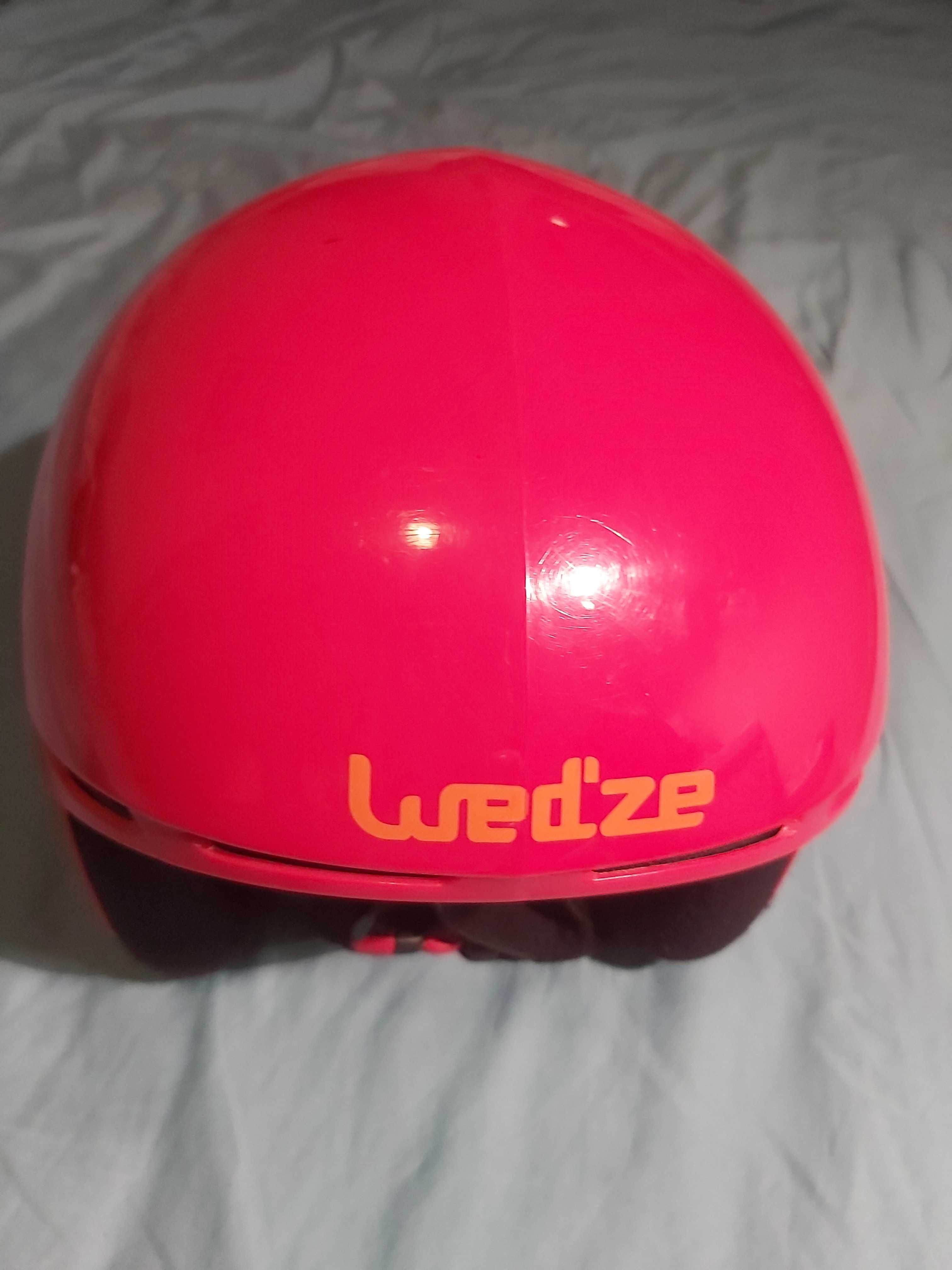 Kask narciarski dziecięcy rozm. 52-55 cm (M)