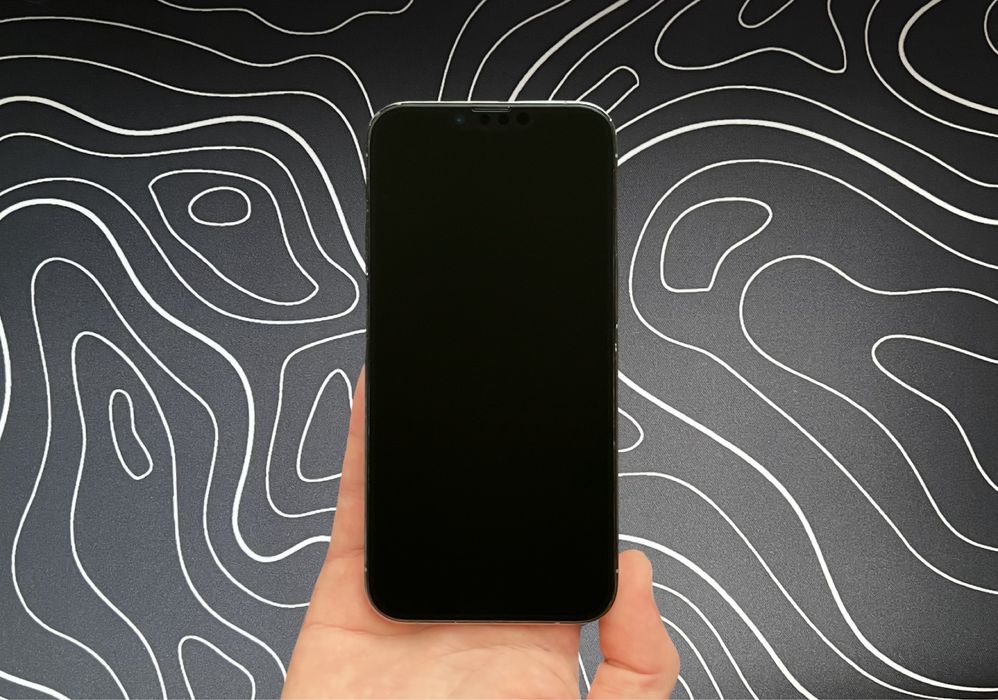 Дешевый iPhone 13 PRO MAX - 128 гб - 85% АКБ - NEVERLOCK - SIERRA BLUE