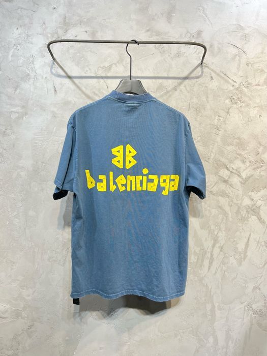BALENCIAGA оверсайз брендовая футболка мужская женская унисекс