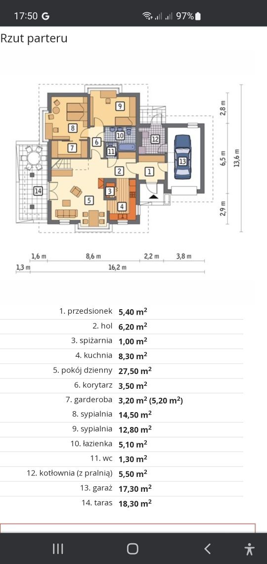Zamiana -Projekt domu Murator M 11 Mila chwila Nowy KPL.
