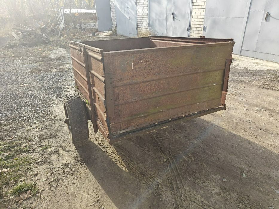 Доставка Самодельный Прицеп легковой для мотоблока причіп