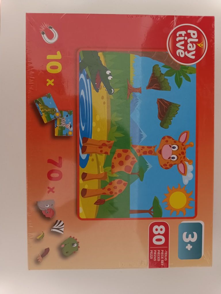Układanka magnetyczna playtive