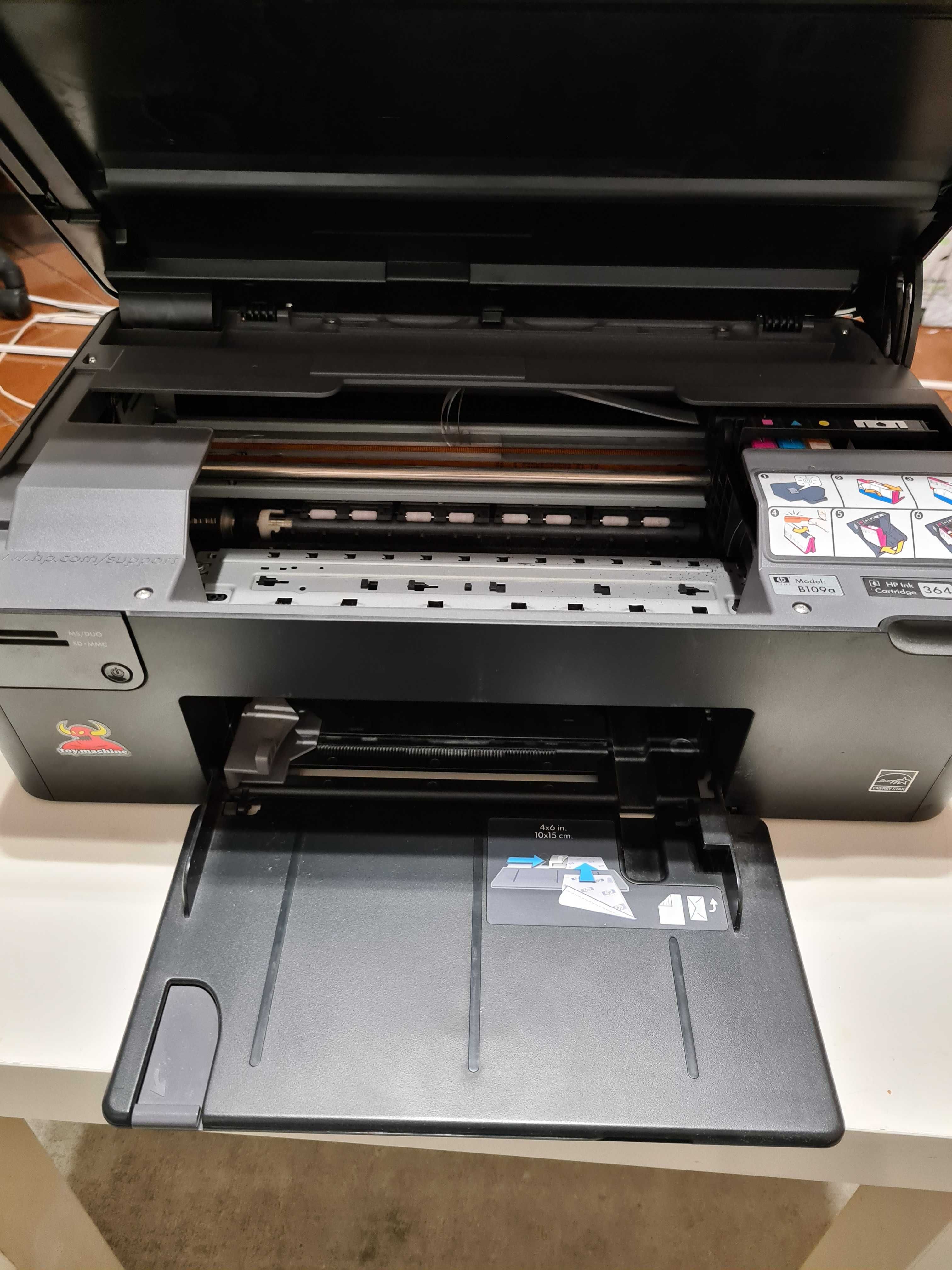 Impressora HP Photosmart All-in-One - B109a