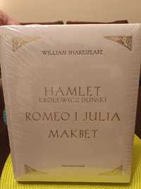 William Shakespeare-Hamlet,  Romeo i Julia,  Makbet
